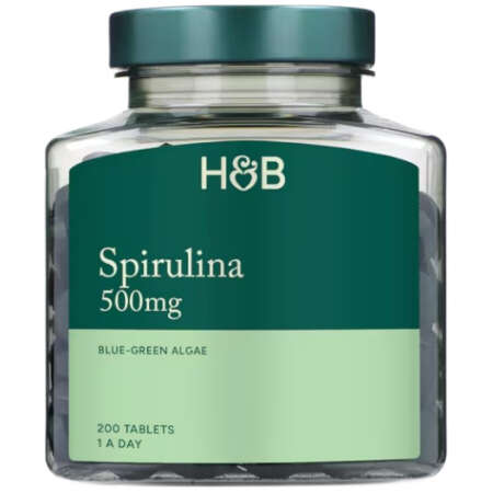 Spirulina, 500mg - 200 tablets