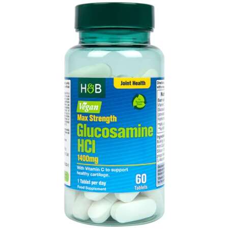 Glucosamine HCl, 1400mg - 60 tablets