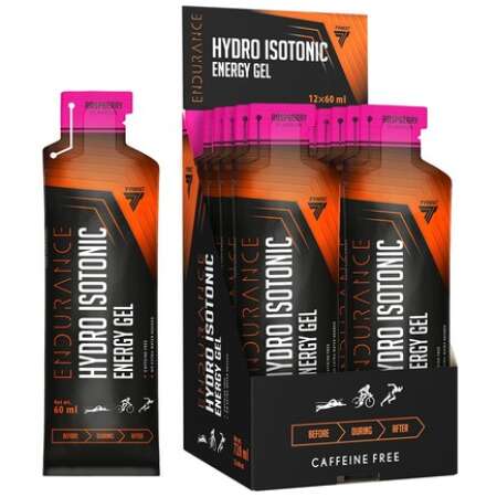 Endurance Hydro Isotonic Energy Gel, Raspberry - 12 x 60 ml.