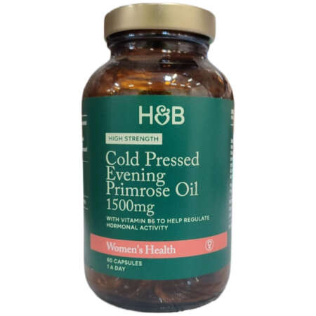 High Strength Cold Pressed Evening Primrose Oil, 1500mg - 60 caps