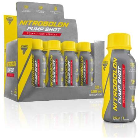 NitroBolon Pump Shot, Cherry - 12 x 100 ml.