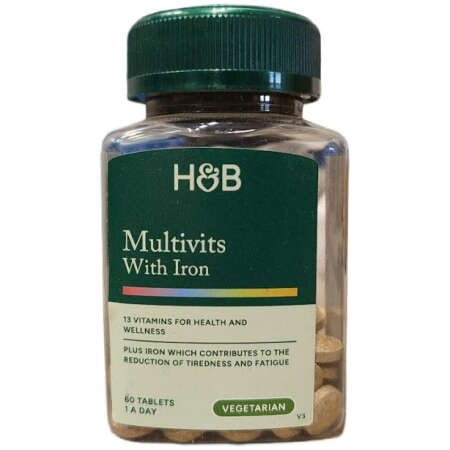 Multivits with Iron - 60 tablets