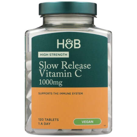 High Strength Slow Release Vitamin C, 1000mg - 120 tablets