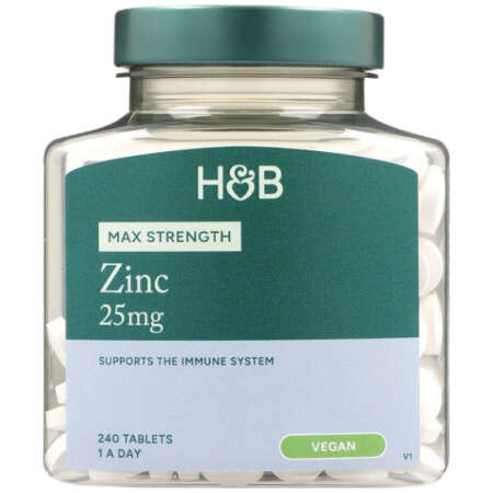 Max Strenght Zinc, 25mg - 240 tabs