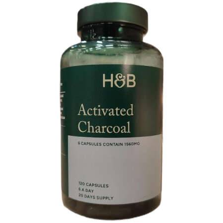 Activated Charcoal, 1560mg - 120 caps