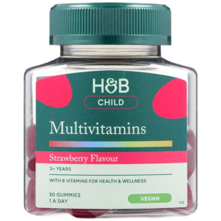 Child Multivitamins Gummies, Strawberry - 30 gummies