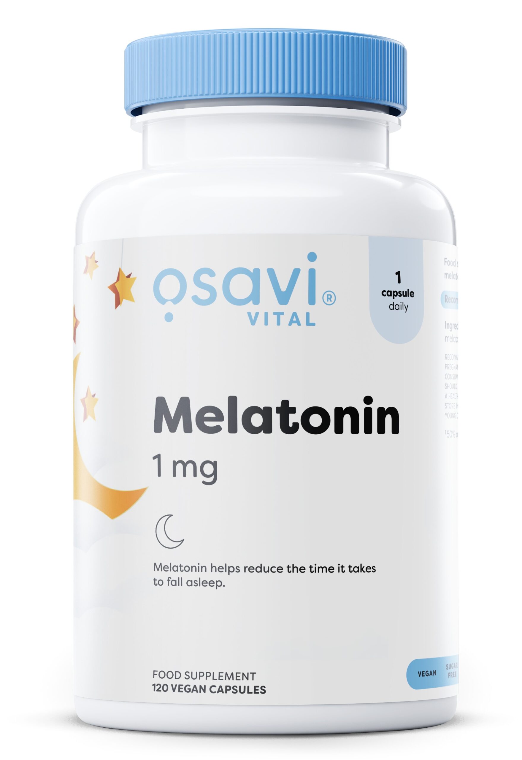 Osavi Melatonin, 1mg - 120 vegan caps