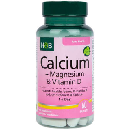 Calcium + Magnesium & Vitamin D - 60 tablets
