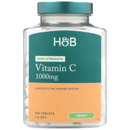 High Strength Vitamin C, 1000mg - 120 tablets