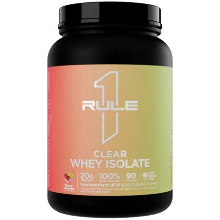 Rule One Clear Whey Isolate, Cherry Limeade - 689g
