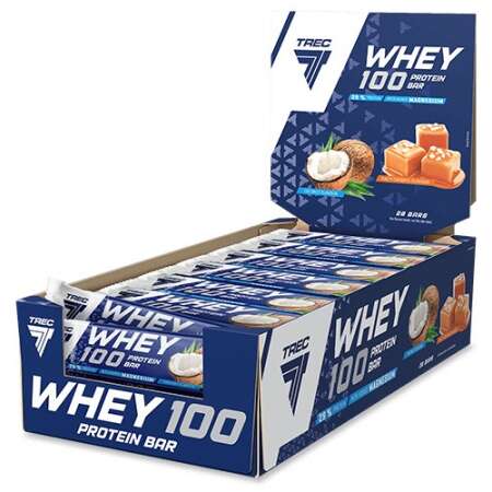 Whey 100 Protein Bar, Coconut - 28 x 40g