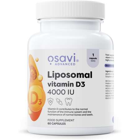 Osavi Liposomal Vitamin D3, 4000 IU - 60 caps