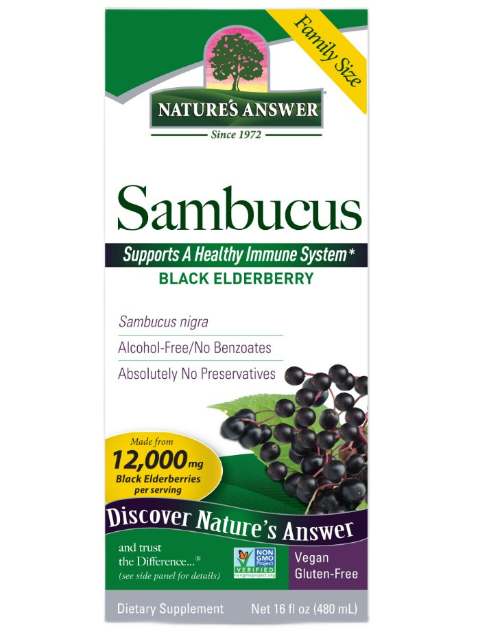 Nature's Answer Sambucus - 480 ml,