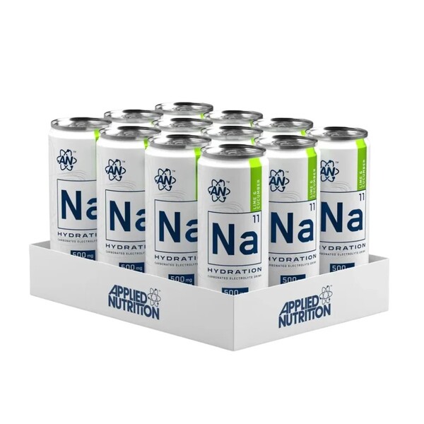 Applied Nutrition Na11 Hydration Cans, Lime & Cucumber - 12 x 330 ml,