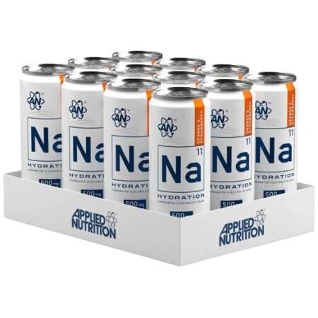 Applied Nutrition Na11 Hydration Cans, Orange & Strawberry - 12 x 330 ml,