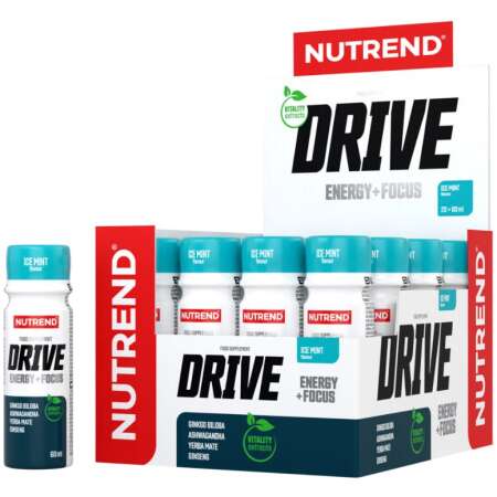 Nutrend Drive Shot, Ice Mint - 20 x 60 ml,