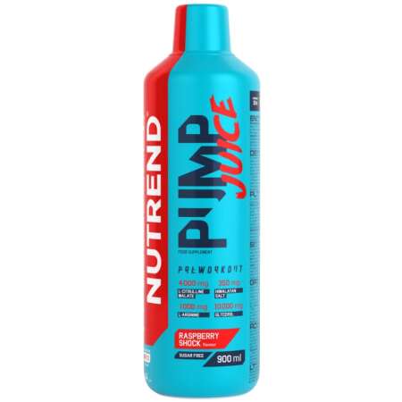 Nutrend Pump Juice, Raspberry Shock - 900 ml,