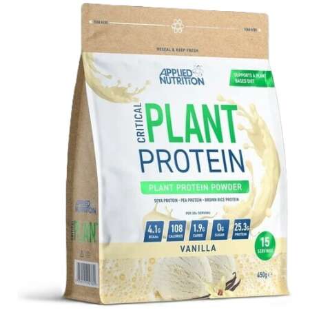 Applied Nutrition Critical Plant Protein, Vanilla - 450g