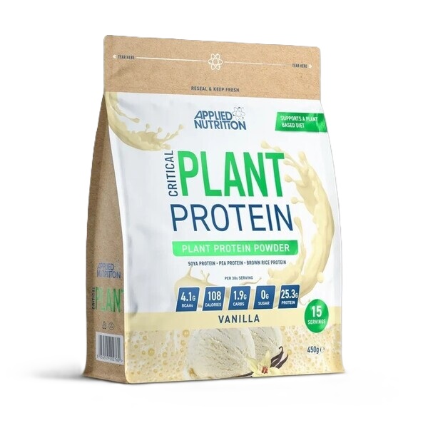 Applied Nutrition Critical Plant Protein, Vanilla - 450g