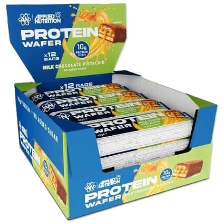 Applied Nutrition Protein Wafer, Milk Chocolate Pistachio - 12 x 39g