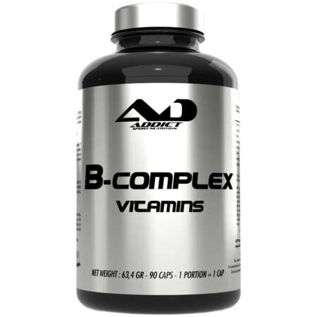 Addict Sport Nutrition B-Complex Vitamins - 90 caps