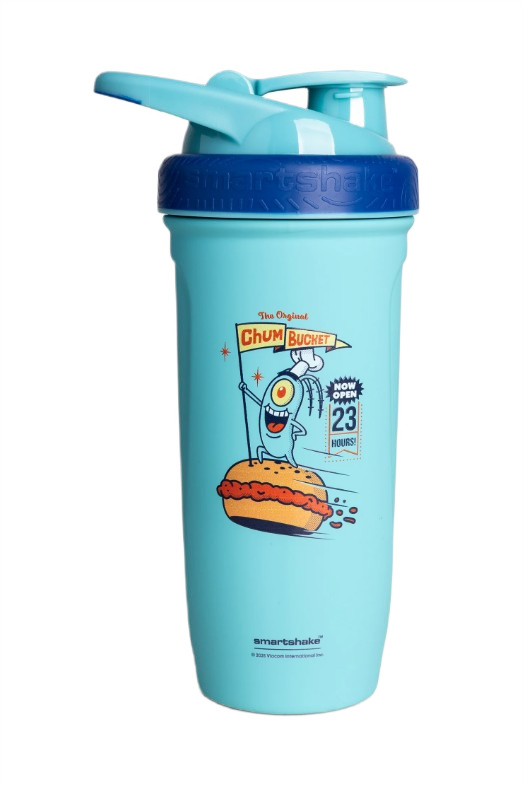 SmartShake Reforce Stainless Steel - SpongeBob Squarepants, Chum Bucket - 900 ml,