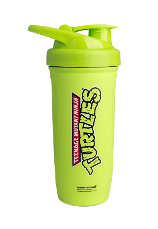 SmartShake Reforce Stainless Steel - TMNT, Classic Logo Green - 900 ml,
