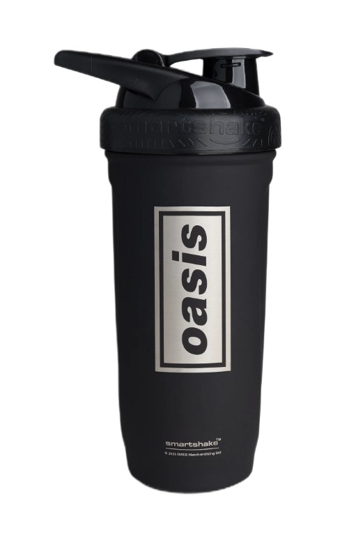 SmartShake Reforce Stainless Steel - Rock Band Collection, Oasis - 900 ml,