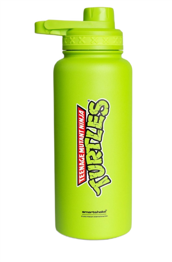 SmartShake Bohtal Insulated Sports Bottle - TMNT, Classic Logo Green - 960 ml,
