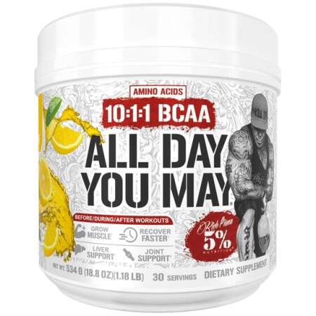 5% Nutrition AllDayYouMay - Legendary Series, Italian Lemon Ice - 534g