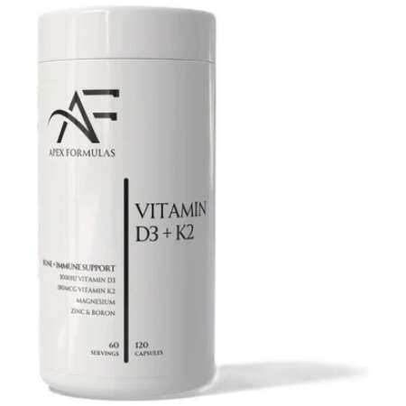 Apex Formulas Vitamin D3+K2 - 120 caps