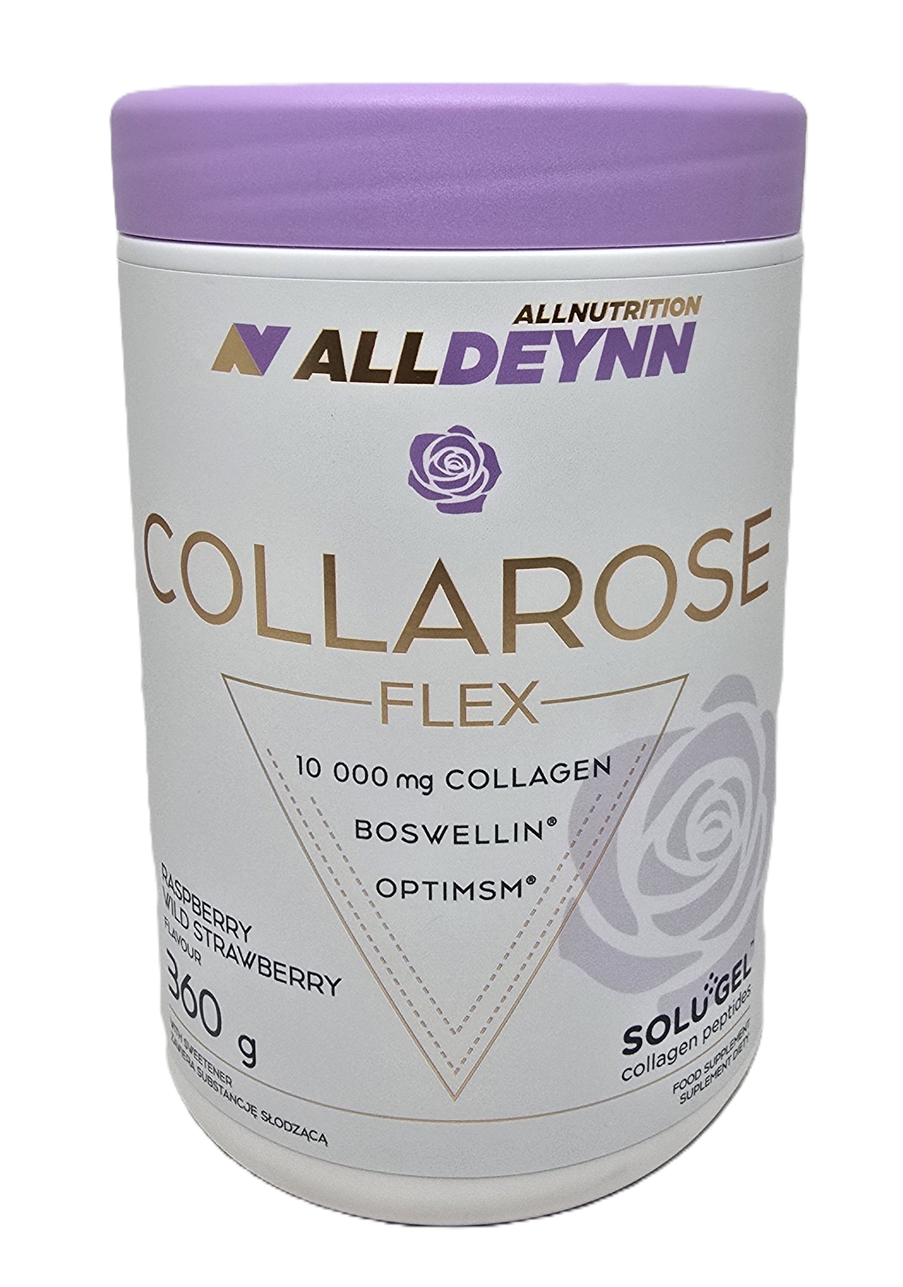 Allnutrition AllDeynn Collarose Flex, Raspberry Wild Strawberry - 360g