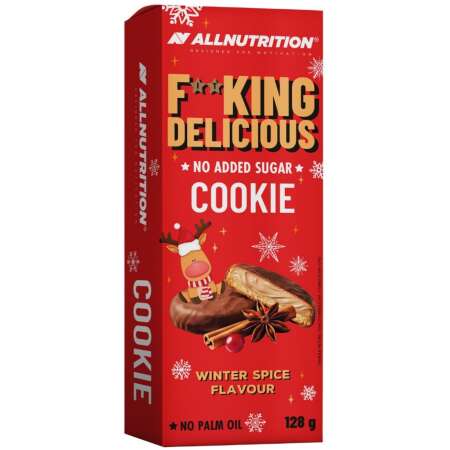 Allnutrition Fitking Delicious Cookie, Winter Spice - 128g
