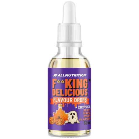 Allnutrition Fitking Delicious Flavour Drops, Scary Maple Syrup - 50 ml,