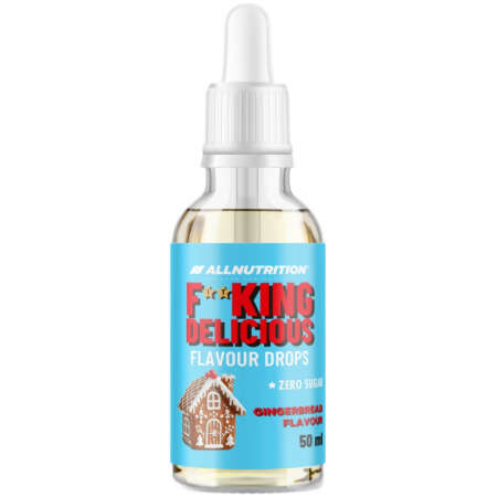 Allnutrition Fitking Delicious Flavour Drops, Gingerbread - 50 ml,