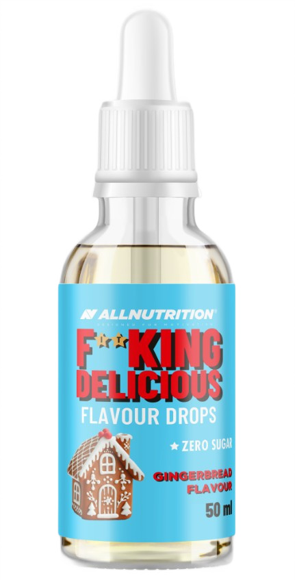 Allnutrition Fitking Delicious Flavour Drops, Gingerbread - 50 ml,