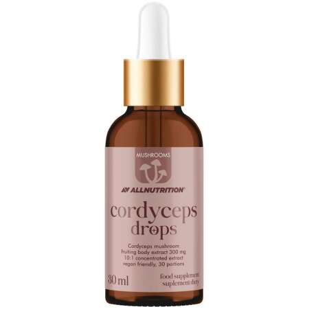 Allnutrition Mushrooms Cordyceps Drops, 300mg - 30 ml,