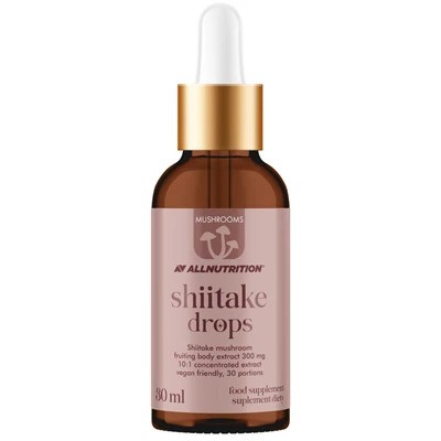Allnutrition Mushrooms Shiitake Drops, 300mg - 30 ml,