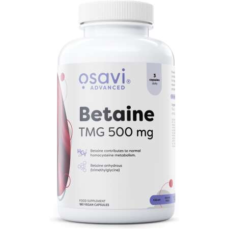 Osavi Betaine, TMG 500mg - 180 vegan caps