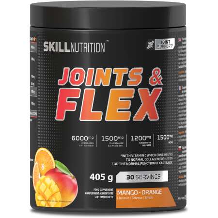 Skill Nutrition Joints & Flex Powder, Mango-Orange - 405g