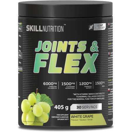 Skill Nutrition Joints & Flex Powder, White Grape - 405g