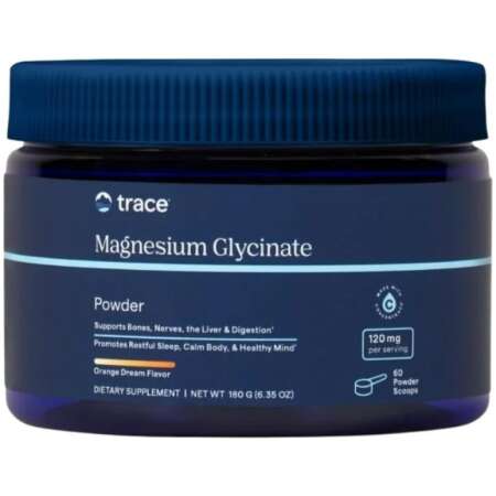 Magnesium Glycinate Powder, Orange Dream - 180g