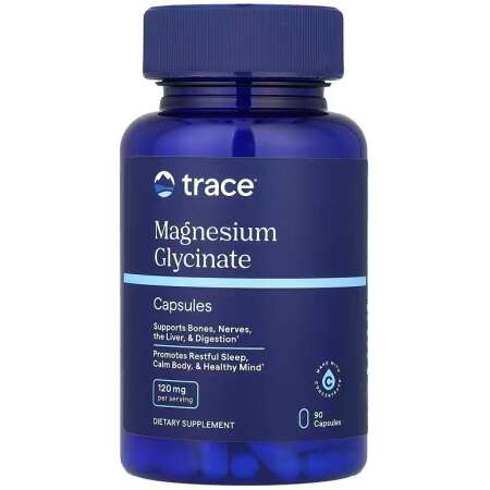 Magnesium Glycinate, 120 mg - 90 caps