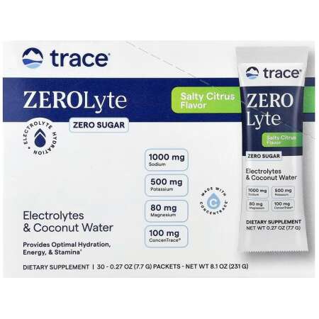 ZEROLyte, Salty Citrus - 30 packets