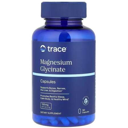 Magnesium Glycinate, 120mg - 180 caps
