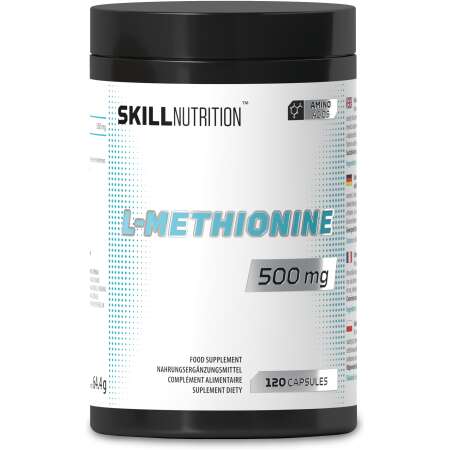 Skill Nutrition L-Methionine, 500mg - 120 vegan caps