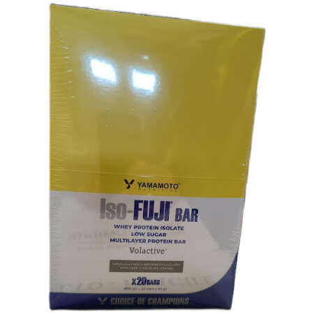 Iso-FUJI Bar, Vanilla & Choco Brownies - 20 x 40g