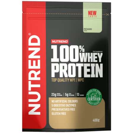 Nutrend 100% Whey Protein, Pistachio - 400g