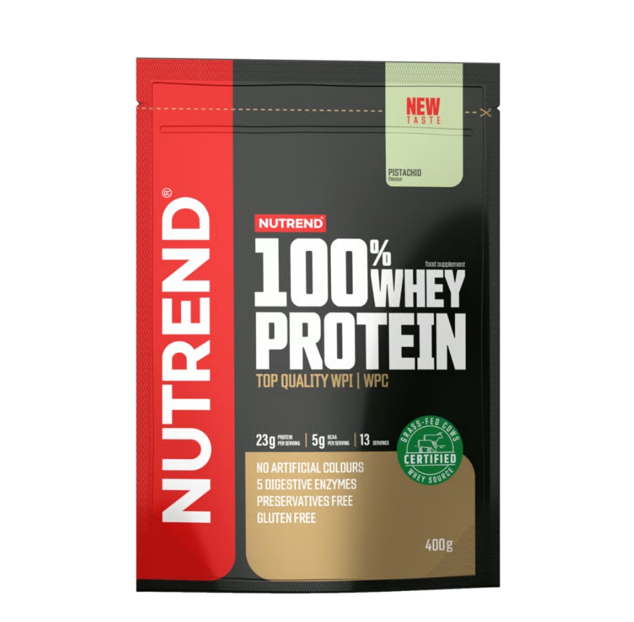 Nutrend 100% Whey Protein, Pistachio - 400g