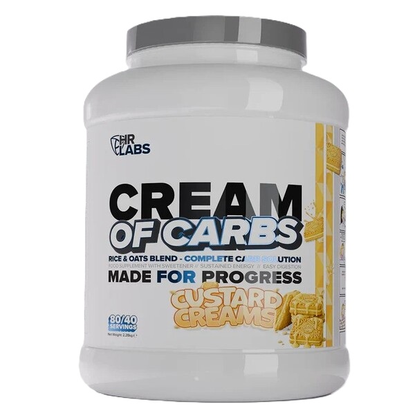 HR Labs Cream of Carbs, Custard Creams - 2280g